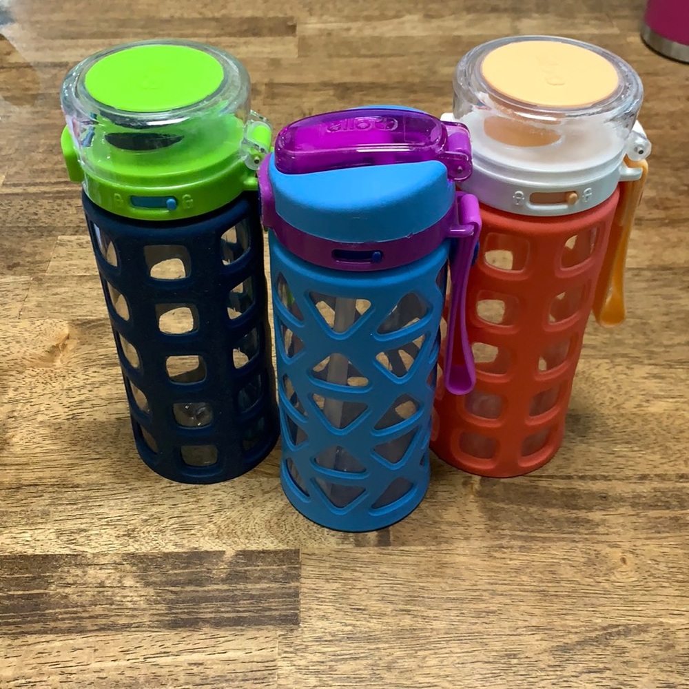 Set of 3 Ello water bottles
